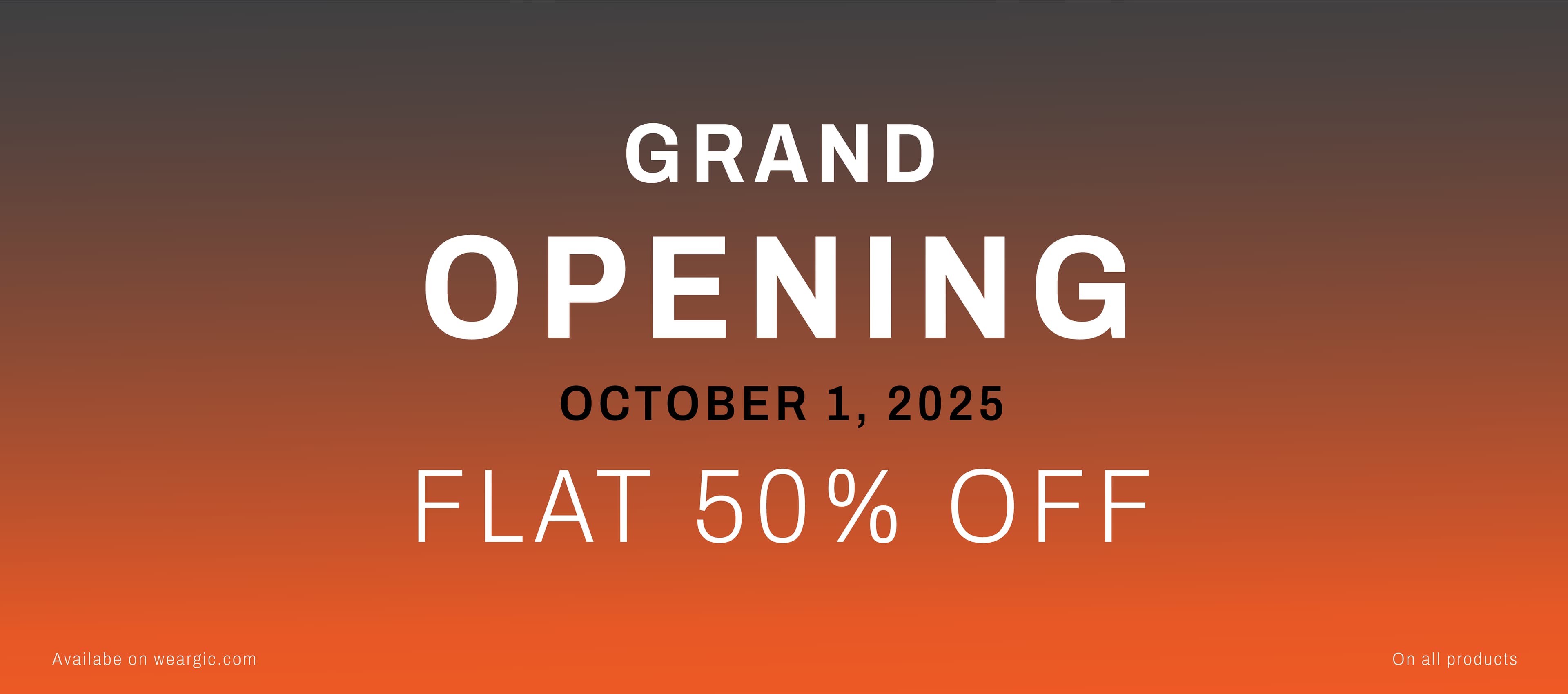 Grand Opening Banner